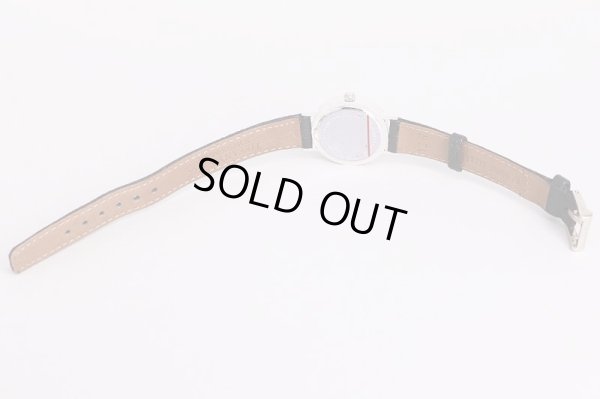 ティファニー　アトラス　14-052　白文字盤　革ベルト