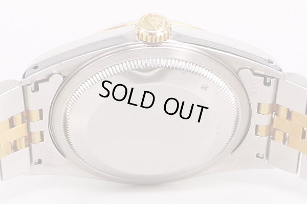 ロレックス　16233　S238860　シャンパン文字盤　裏面拡大