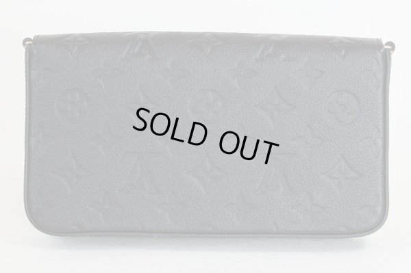 ルイ・ヴィトン ポシェット・フェリシー ノワール 裏面