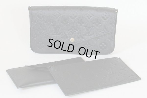 ルイ・ヴィトン ポシェット・フェリシー ノワール カードケース・コインケース