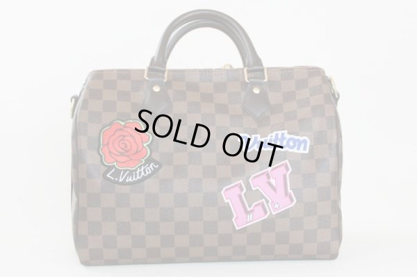 ルイ・ヴィトン スピーディ・バンドリエール30 N40060 AA2178 エベヌ 裏面