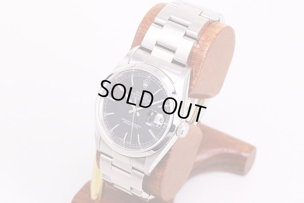 ロレックス　16200　F584978　黒文字盤　サイド