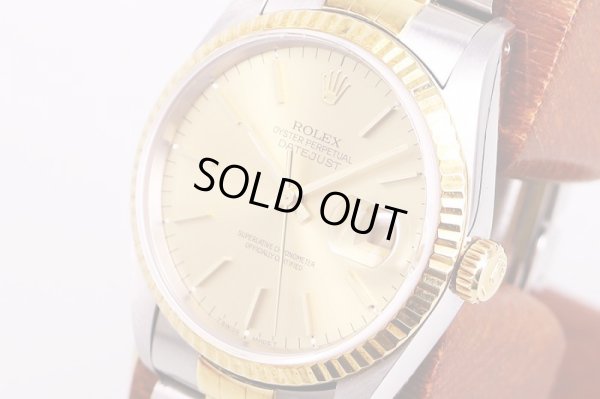 ロレックス　16233　S238860　シャンパン文字盤　サイド拡大