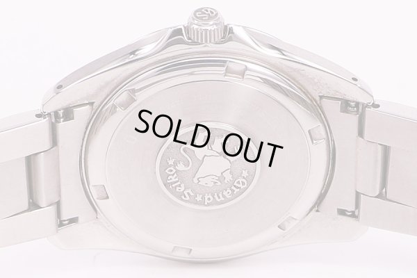 セイコー　グランドセイコー　SBGF021　8J56-8020　黒文字盤　裏面拡大