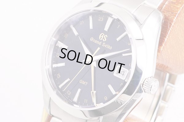 セイコー　グランドセイコー　SBGN009　9F86-0AD0　クォーツ５０周年限定　青文字盤　サイド拡大