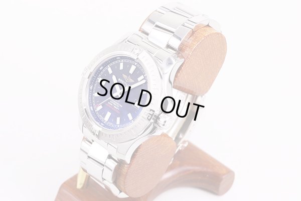 ブライトリング　コルト　A17388　限定296/400　黒文字盤　サイド