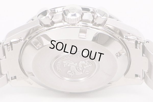 オメガ　スピードマスター　3594.50　ファーストレプリカ　黒文字盤　裏面拡大