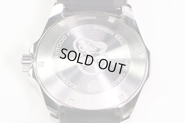 アカウレーサー　ＷＡＹ１１１Ａ　黒文字盤　裏面拡大