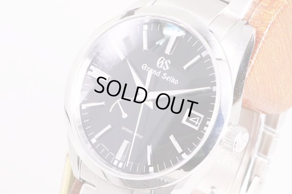セイコー　グランドセイコー　SBGA301　9R65-0BM0　黒文字盤　サイド拡大
