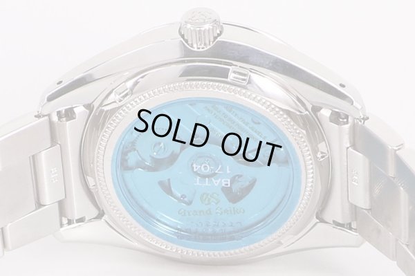 セイコー　グランドセイコー　SBGR307　9S68-00B0　銀文字盤　裏面拡大