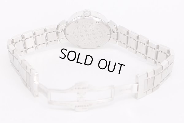 ルイ・ヴィトン　タンブール　Q121B　紫文字盤　ブレス