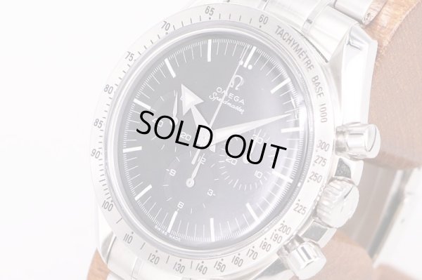 オメガ　スピードマスター　3594.50　ファーストレプリカ　黒文字盤　サイド拡大