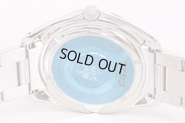 セイコー　グランドセイコー　SBGN009　9F86-0AD0　クォーツ５０周年限定　青文字盤　裏面拡大