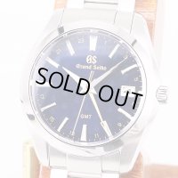 セイコー　グランドセイコー　SBGN009　9F86-0AD0　クォーツ５０周年限定　青文字盤