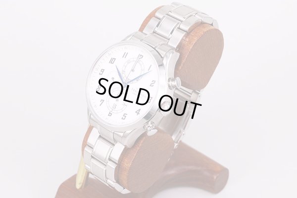 天賞堂　ヒストリカルクロノグラフ　ＨＴＲ０２ＳＳ・ＬＥ　白文字盤　サイド