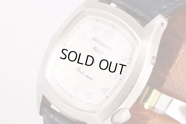 シェルマン　サイドスライド　ミニッツリピーター　白文字盤　サイド拡大