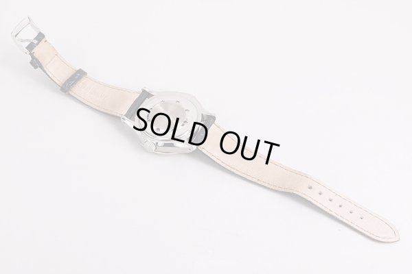 ワールドタイムミニッツリピーター　クロワゾネ青文字盤　革ベルト状態