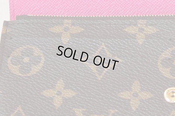 ルイ・ヴィトン ポルトフォイユ・エミリー M64202 ローズバレリーヌ カードケース