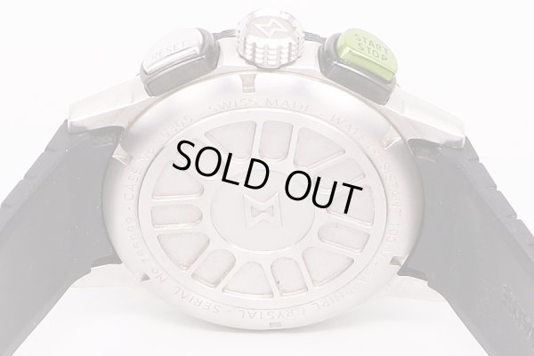 エドックス　クロノラリー１　１０３０５　ダカール限定　黒文字盤　裏面拡大