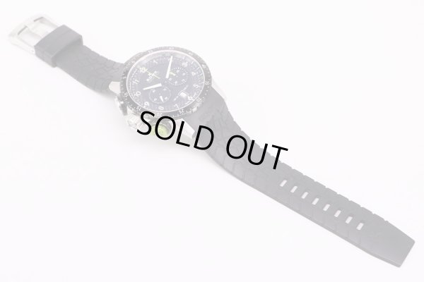 エドックス　クロノラリー１　１０３０５　ダカール限定　黒文字盤　ラバーベルト状態