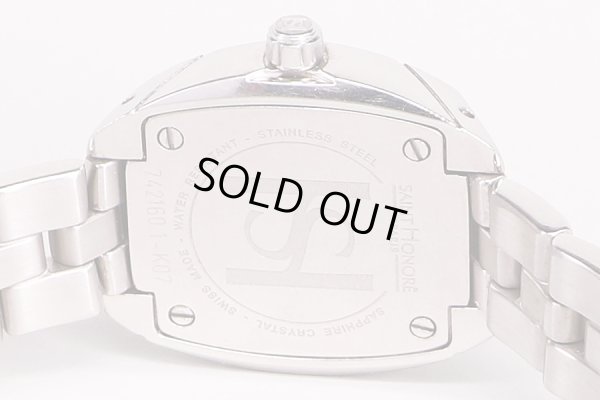 サントノーレ　オスマンクラシック　銀／ピンク文字盤　裏面拡大