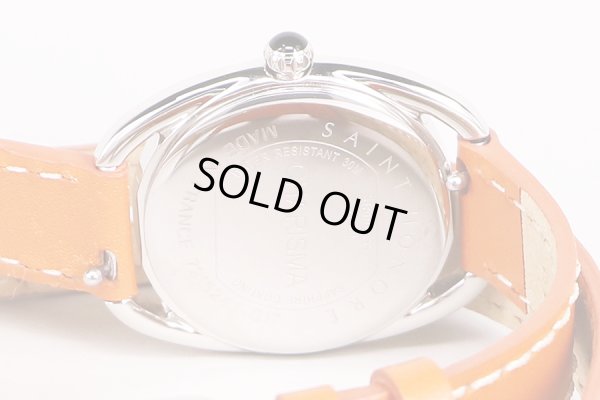 サントノーレ　カリスマ　銀文字盤　裏面状態