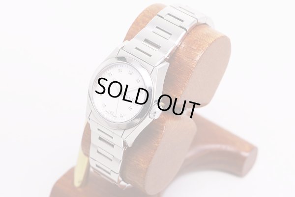 グッチ　パンテオン　YA115.5　シェル文字盤　10P　サイド