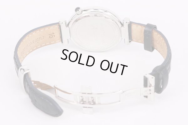 サントノーレ　オーデシー　紺文字盤　革ベルト