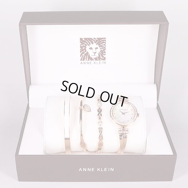 アンクライン　AK1470B　シェル文字盤　ラインストーンベゼル　箱