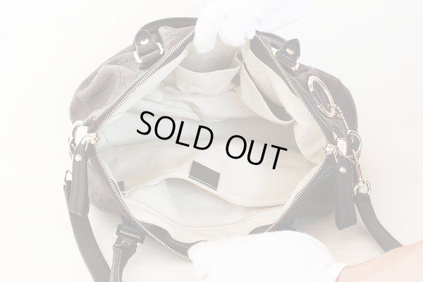 グッチ　ハンドバック(2WAY)　247902　こげ茶　中身