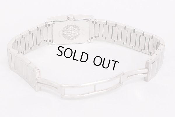 エルメス　タンデム　TA1.210　銀文字盤　ブレス