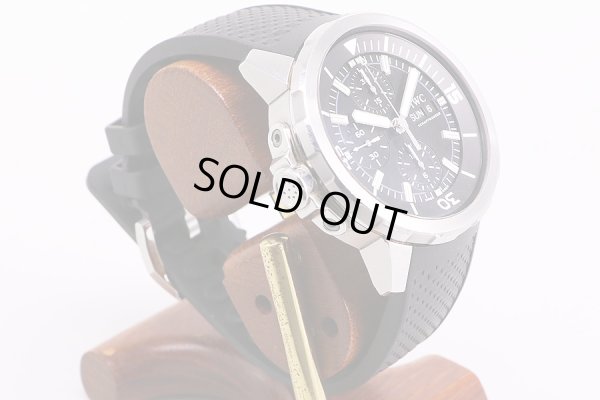 IWC　アクアタイマー　クロノ　IW376803　黒文字盤　サイド(2)