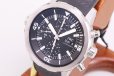 IWC　アクアタイマー　クロノ　IW376803　黒文字盤　サイド拡大