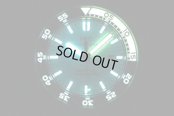 IWC　アクアタイマー2000　IW356805　白文字盤　ライト暗闇