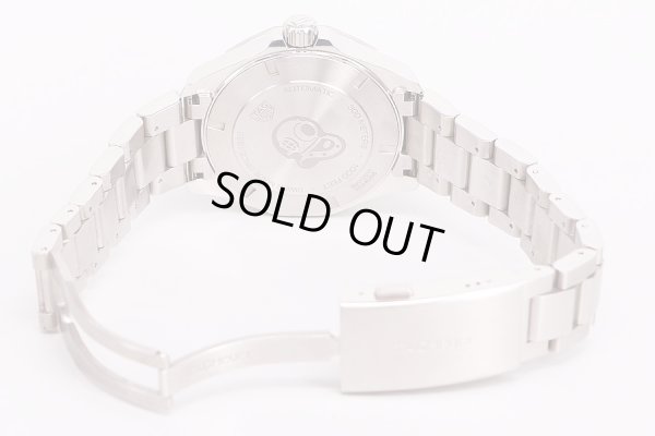 タグホイヤー　アクアレーサー　WAY2010　黒文字盤　裏面