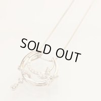 K18WGダイアイリペンダントネックレス 0.25 4.80g