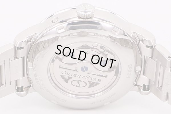 オリエント　メカニカルムーンフェイス　RK-AM0008B　黒文字盤　限定　裏面拡大