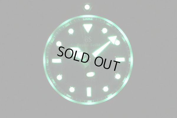 セイコー　グランドセイコー　SBGX337　9F61-0AL0　ダイバー　青文字盤　ライト暗闇