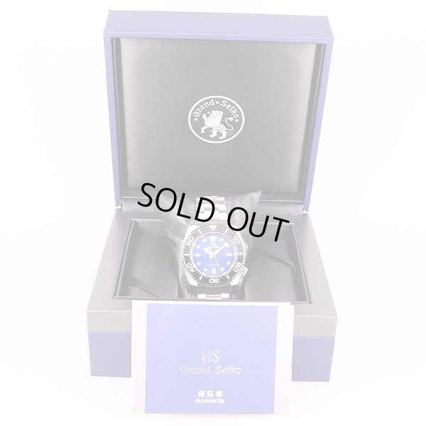 セイコー　グランドセイコー　SBGX337　9F61-0AL0　ダイバー　青文字盤　箱