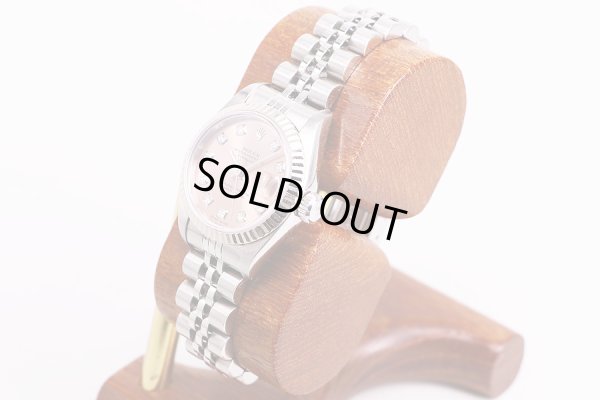 ロレックス　69174G　U995752　ピンク文字盤　新10P　サイド