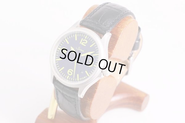 ジン　656bpr　黒文字盤　黄色インデックス　ビームス限定　サイド