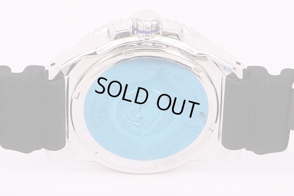 セイコー　プロスペック　ソーラーダイバー200m　SBDJ019　黒文字盤　裏面拡大