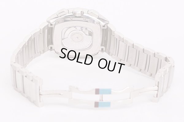 ブシュロン　MEC　クロノグラフ　WA006202　黒文字盤　ブレス