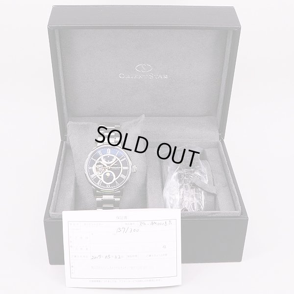 オリエント　メカニカルムーンフェイス　RK-AM0008B　黒文字盤　限定　箱・保証書