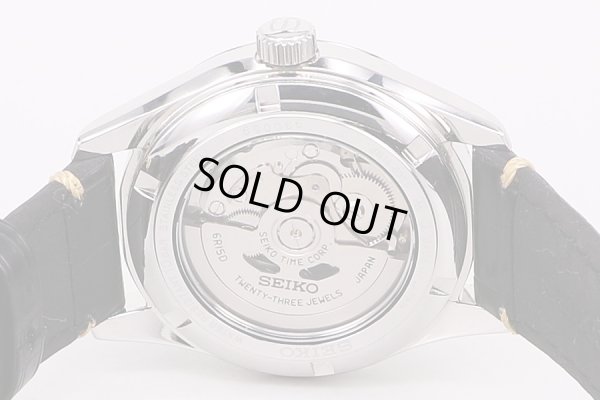 セイコー　プレサージュ　SARX029　9Ｆ61-0ＡL0　黒漆文字盤　裏面拡大