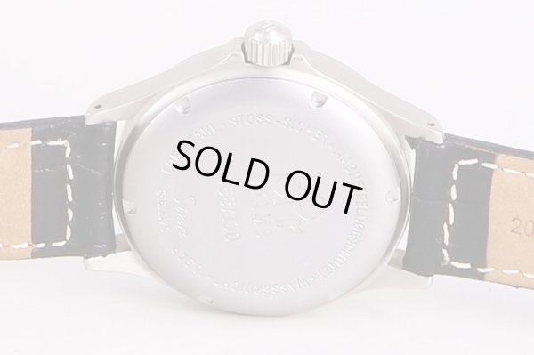 ジン　656bpr　黒文字盤　黄色インデックス　ビームス限定　裏面拡大