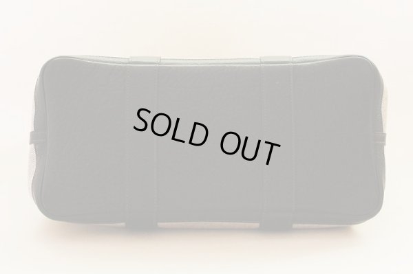 エルメス　ガーデンパーティPM　グレー・黒　底