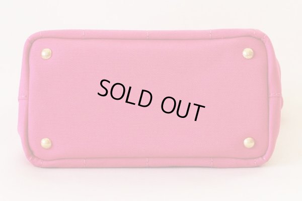 プラダ　カナパ２ＷＡＹバック　B2439G　ピンク　底