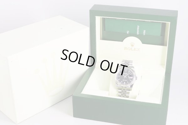 ロレックス　116234　579717JO（ランダム）　黒文字盤　箱
