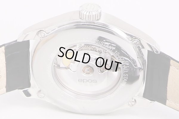 エポス　デイデイト　3402M　黒文字盤　裏面拡大